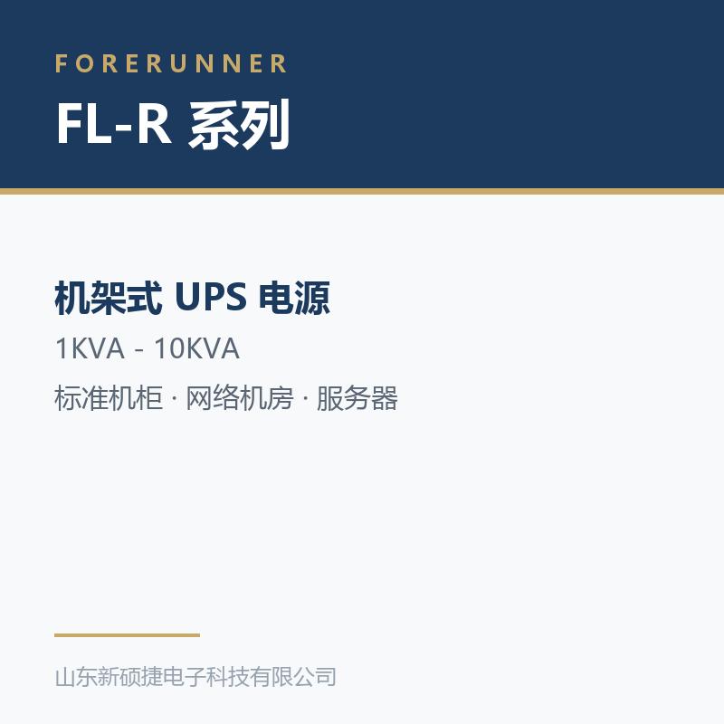 FL-R 系列机架式 UPS(烟台市UPS电源)